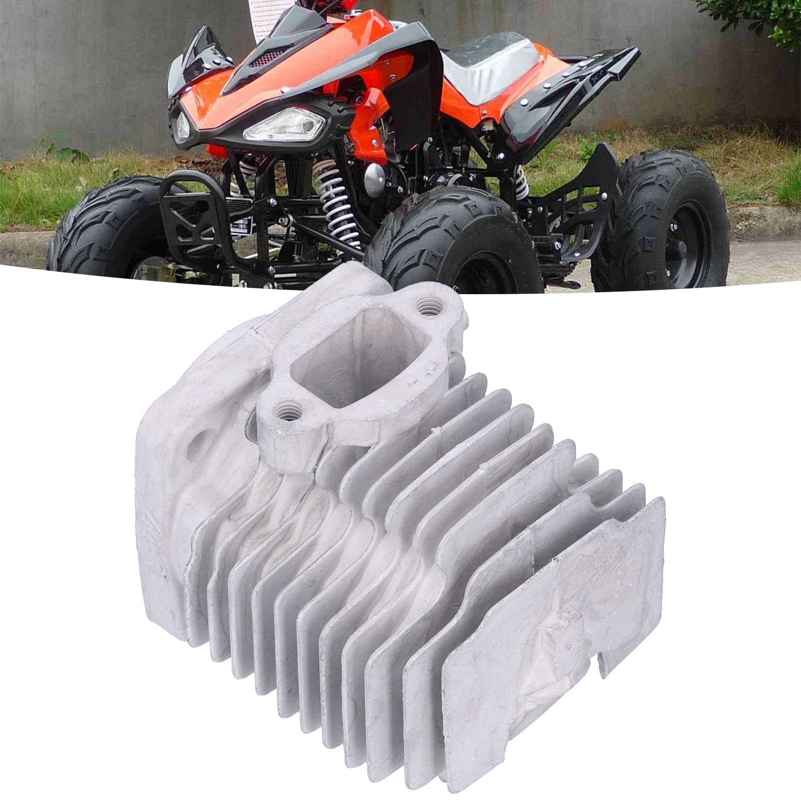 Kit estremità superiore pistone cilindro da 44 mm Materiale premium Lunga durata per scooter a gas Mini ATV a 2 tempi