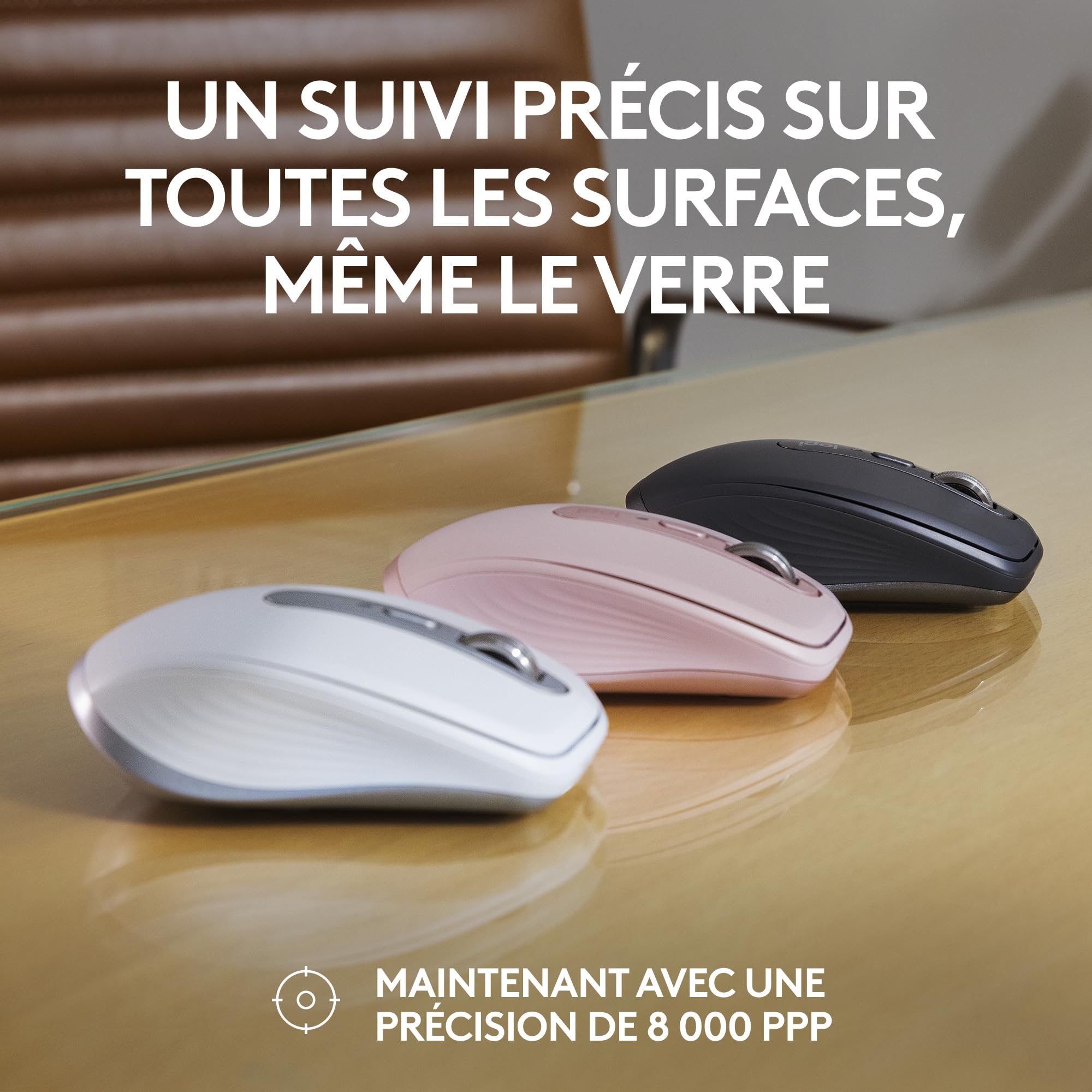 Logitech MX Keys Mini Clavier + MX Anywhere 3S Souris sans Fil