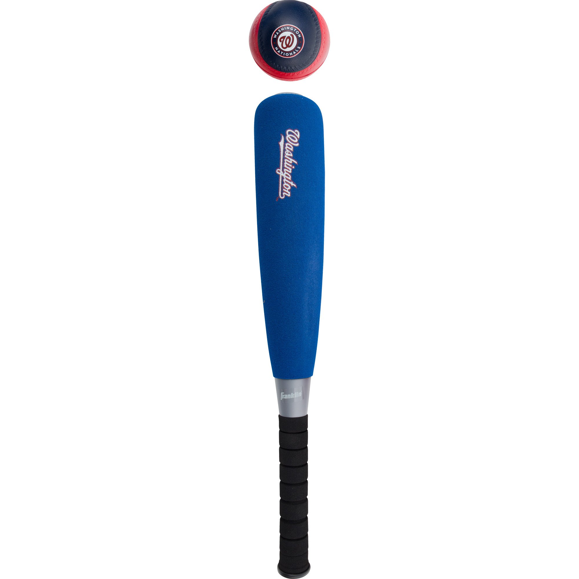 Franklin Sports MLB Jumbo Foam Baseball Bat + Ball Sets - Kids Oversize Foam Baseball Bats + Soft Baseballs - Indoor + Outdoor Youth Baseball Toy - MLB Team Baseball Bat + Ball Sets