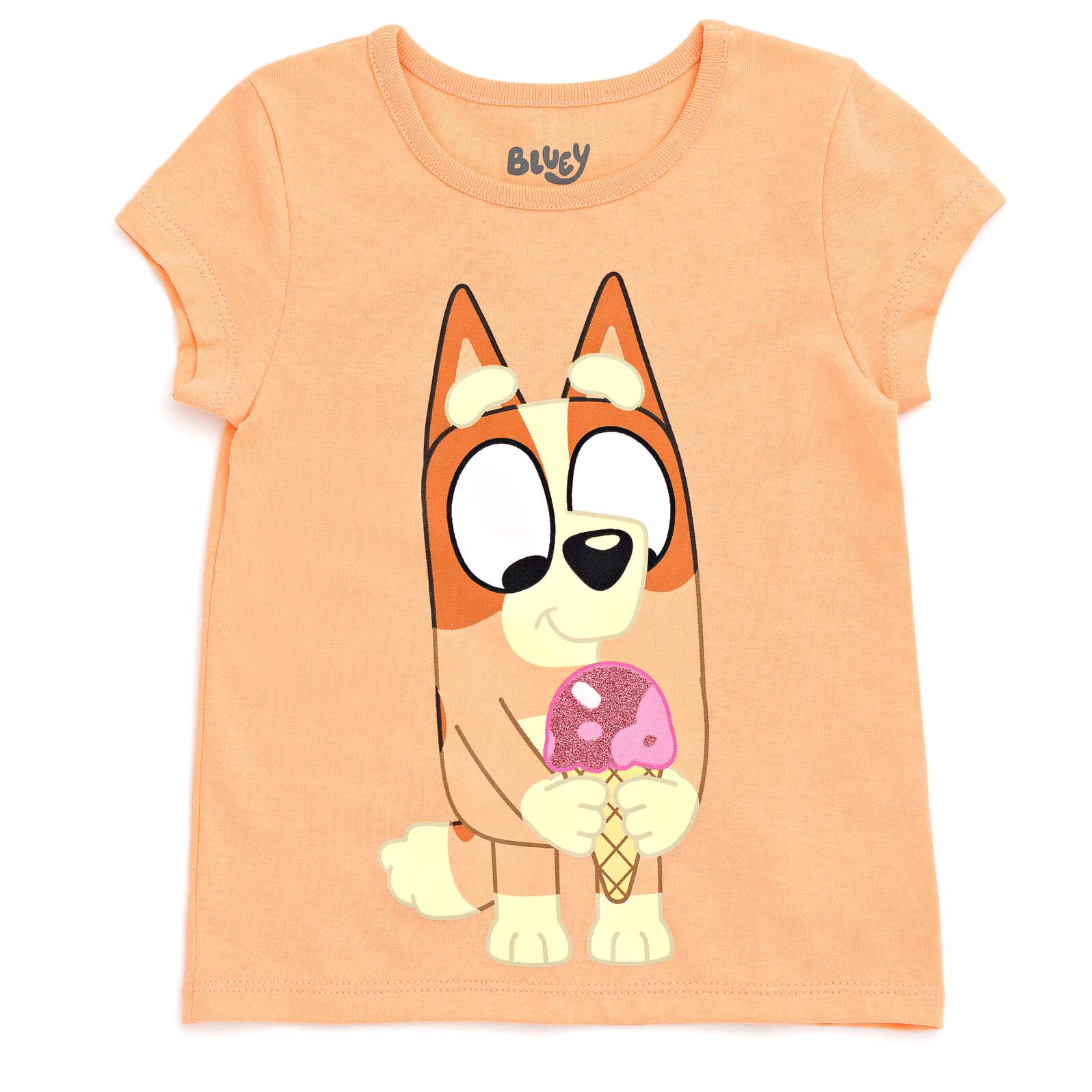 Bluey Girls 4-Pack Short Sleeve T-Shirts Toddler to Little Kid product thumbnail 7