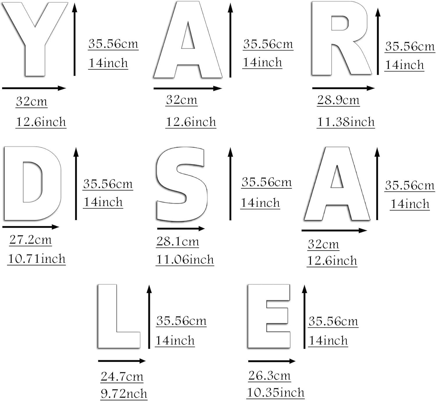 8Pcs Yard Sale Signs, 14" x 13" ，White Corrugated Plastic Board Outdoor Lawn Signs for Yard Sale Sign, Garage Sale, Open House, Estate Sale,WEATHER-PROOF(WHITE YARD SALE)