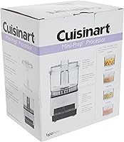 Vista 6 de Cuisinart Mini PREP Custom - Procesador de Alimentos, 2.63 tazas, color plateado Acero inoxidable