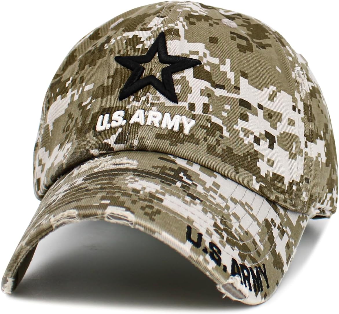 KBETHOS® US Army Officially Licensed Baseball Cap Military Adjustable Hat
