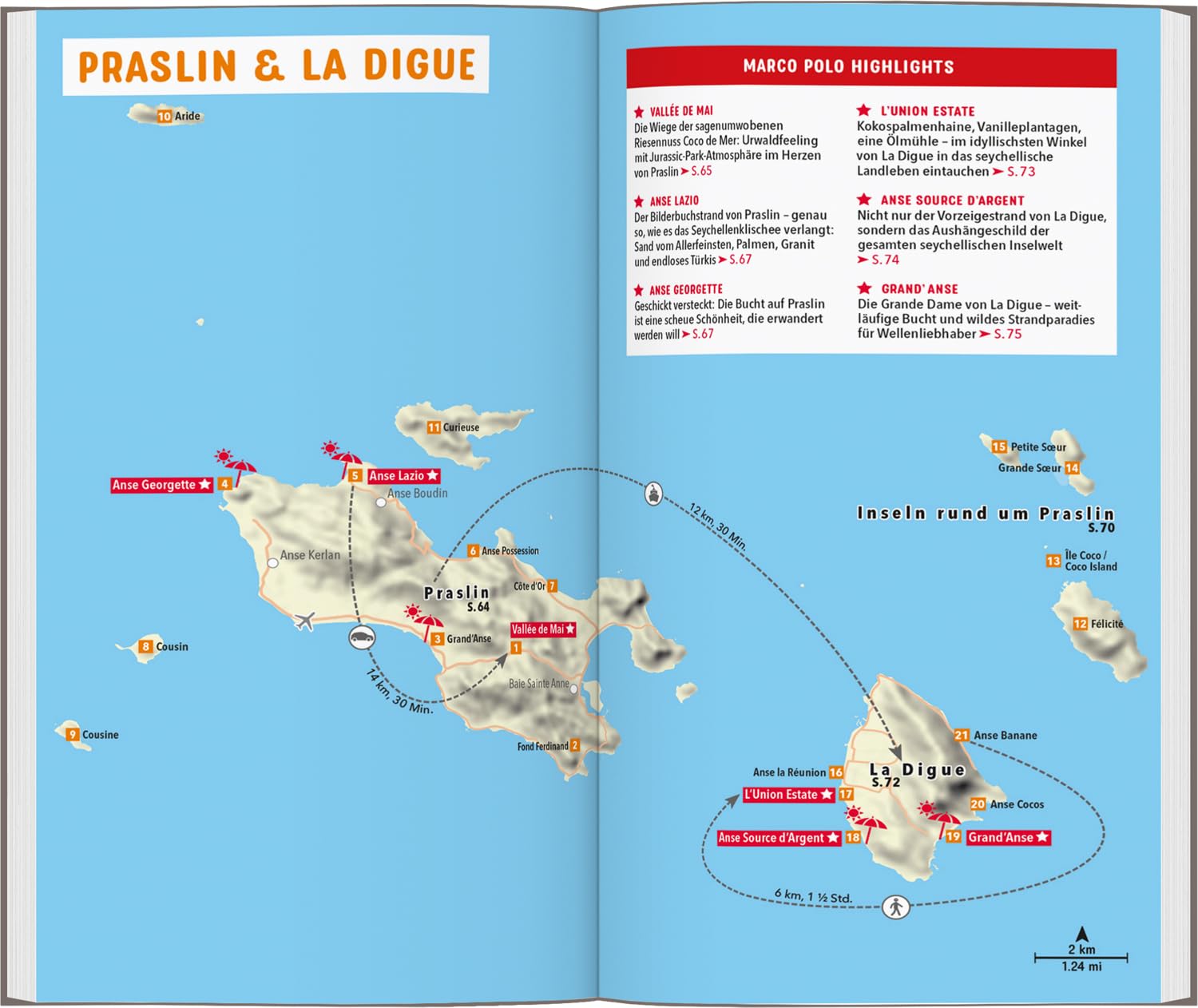 MARCO POLO Reiseführer Seychellen: Reisen mit Insider-Tipps. Inklusive kostenloser Touren-App