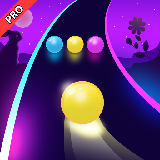 Switch Color Ball Roll on Dancing Road Game Pro