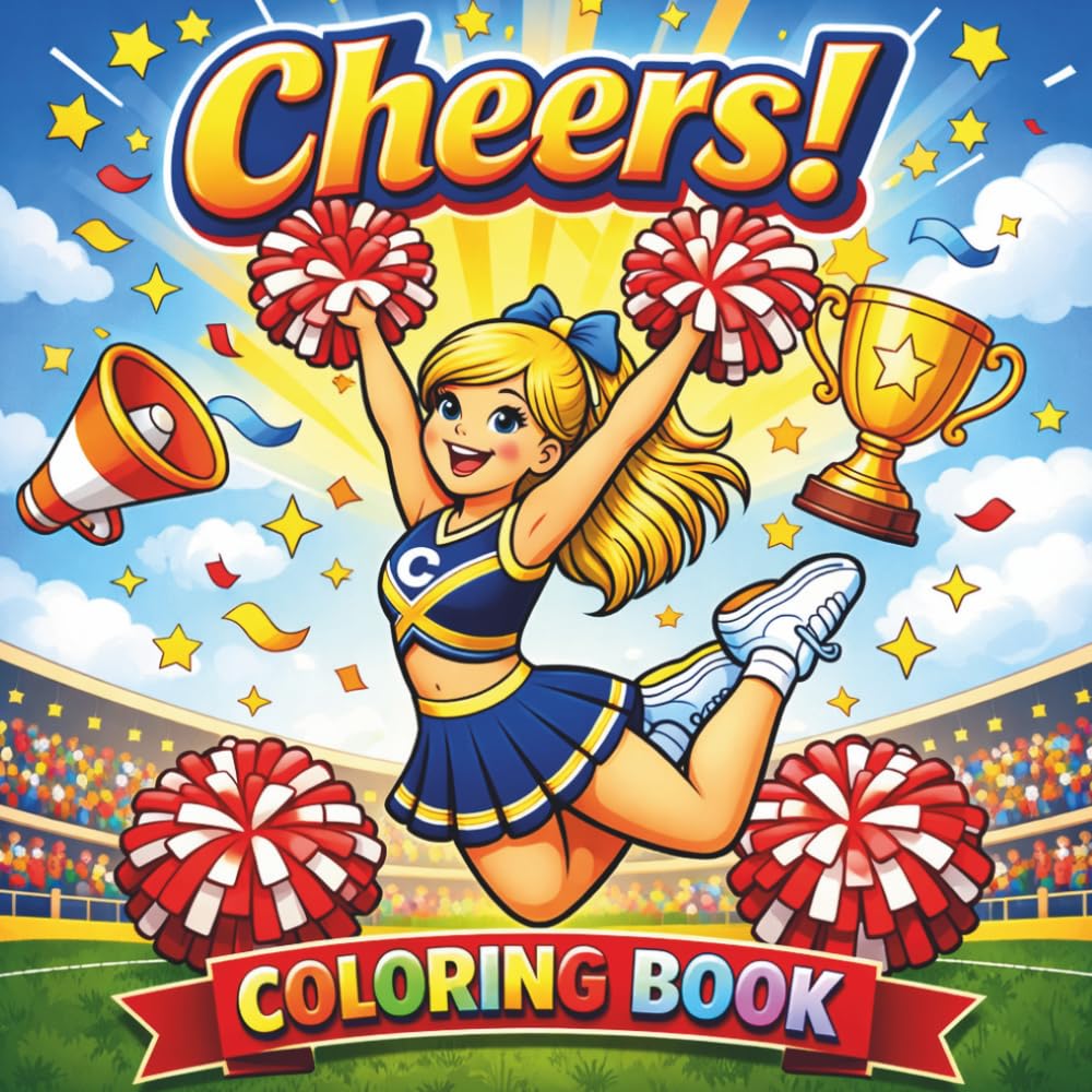 Cheer Time Coloring Book