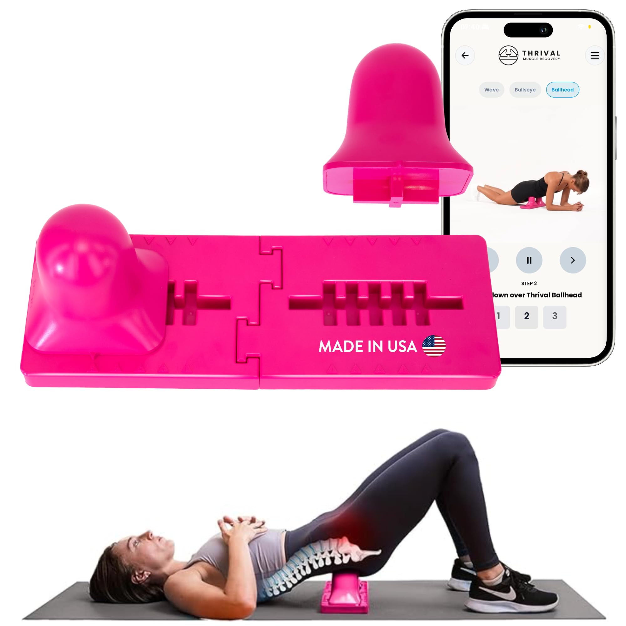 Thrival Wave: Psoas Release Tool - Back Pain Relief -19 Thrival Wave: Psoas Release Tool - Back Pain Relief -19