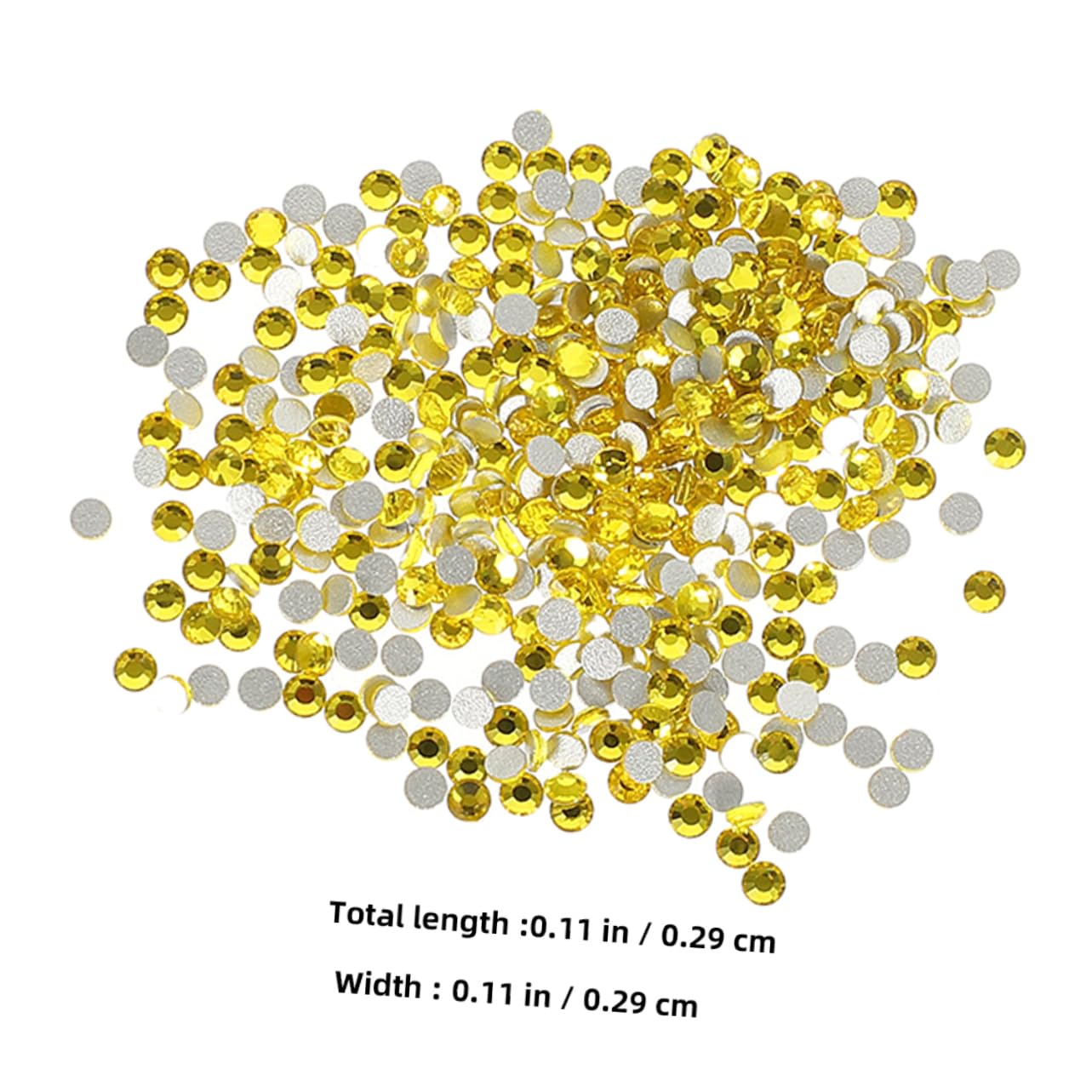 14400pezzi Gemme Per Unghie Strass Piatto Per Decorazioni Unghie Kit Accessori Nail Art e Brillanti Facile Applicazione Per Creazioni Artistiche
