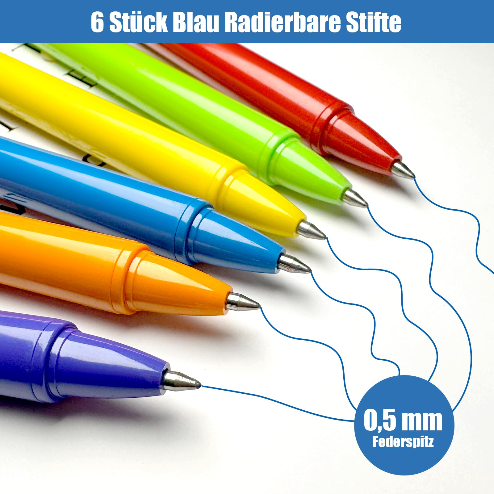 Tratto Cancellik Astuccio Penne Cancellabili, F834700, 10 Pezzi