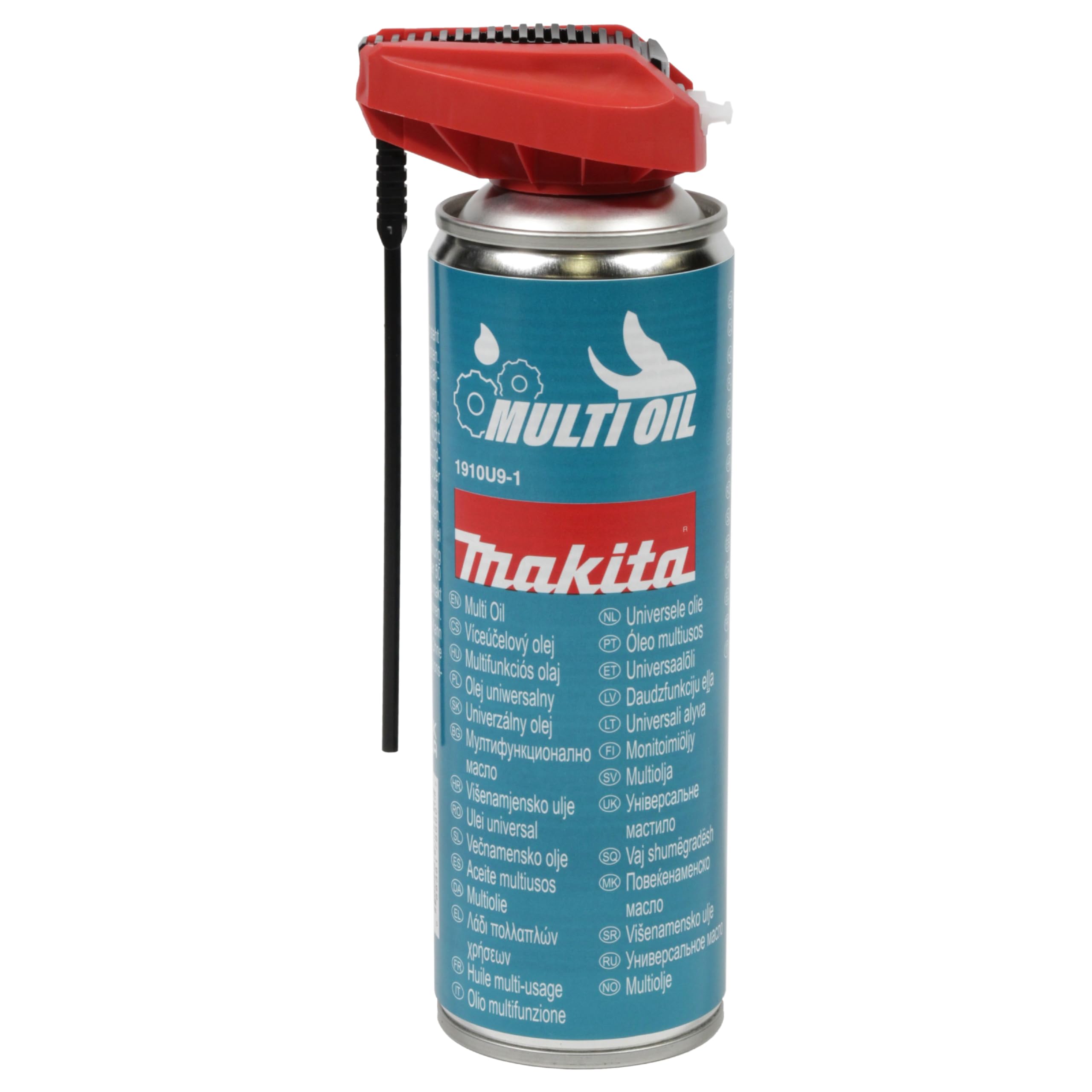 Makita Multi-Öl Pflegespray, 300 ml, Universalöl mit Sprühaufsatz