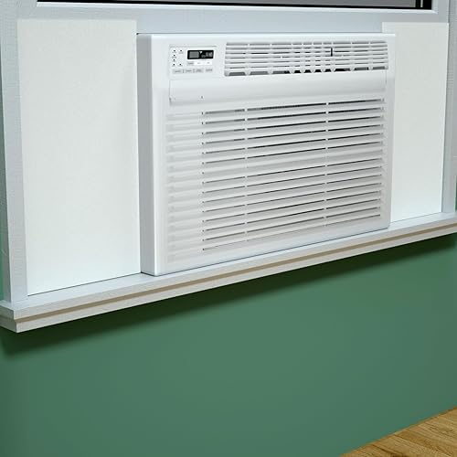 Aire acondicionado de ventana, 2 piezas de tablero de aislamiento de superficie EVA, 17 x 10 pulgadas, diseño de instalación simple, aislamiento