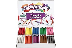 Colorations CLRTRI Jumbo Triangular Crayons