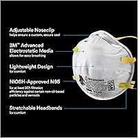 Vista 3 de 3M mascarilla para polvo de panel de yeso