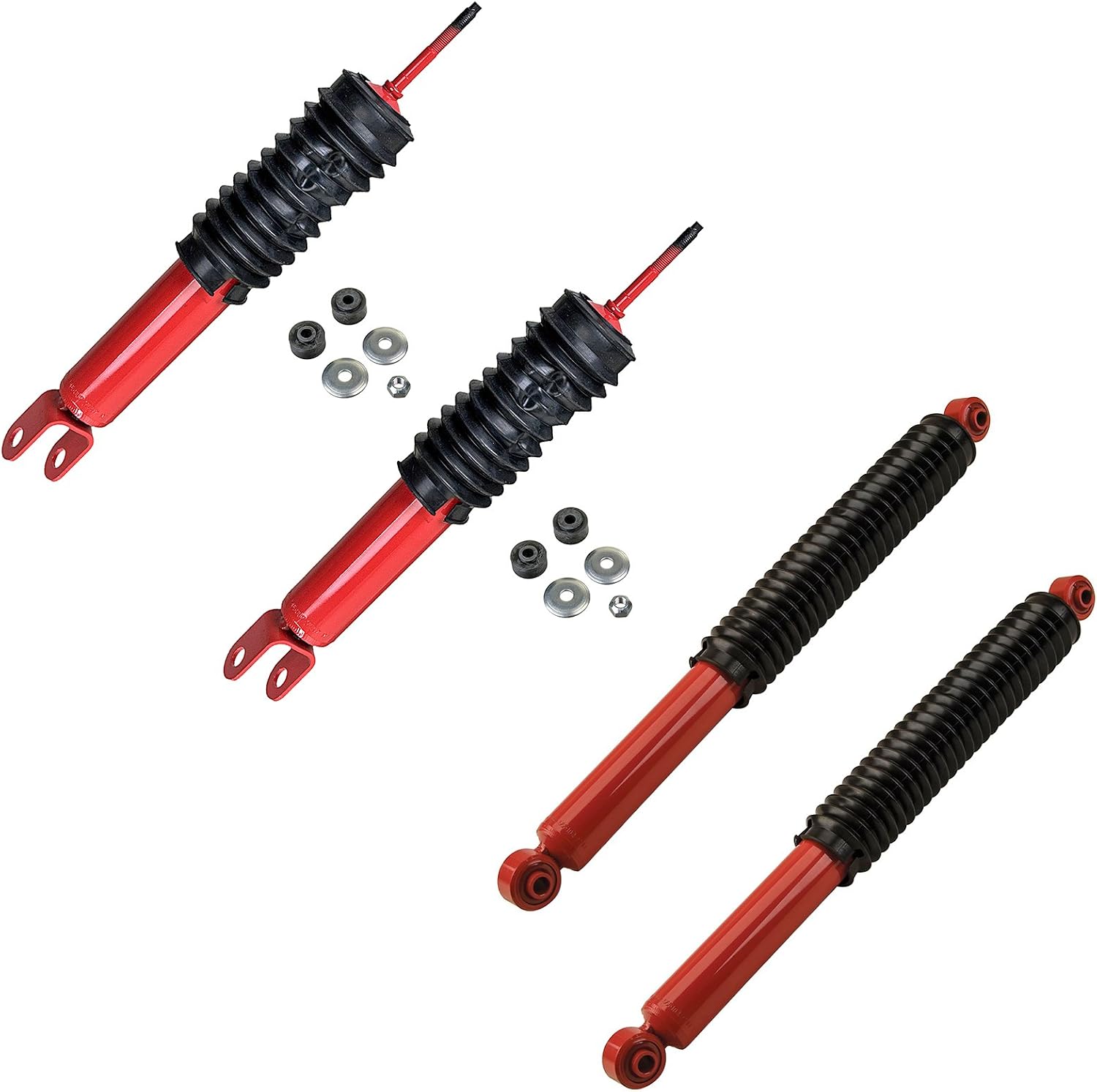 KYB MonoMax Front & Rear Shock Absorber LH RH Set of 4 for GMC Chevy 1500 4WD