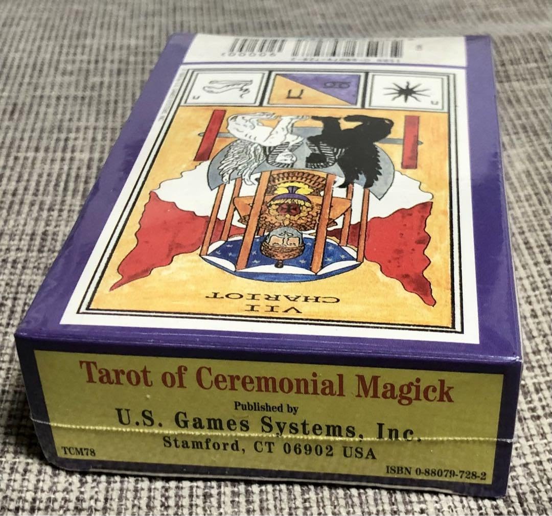 Amazon.co.jp: 絶版品tarot of ceremonial magick タロット : 文房具 