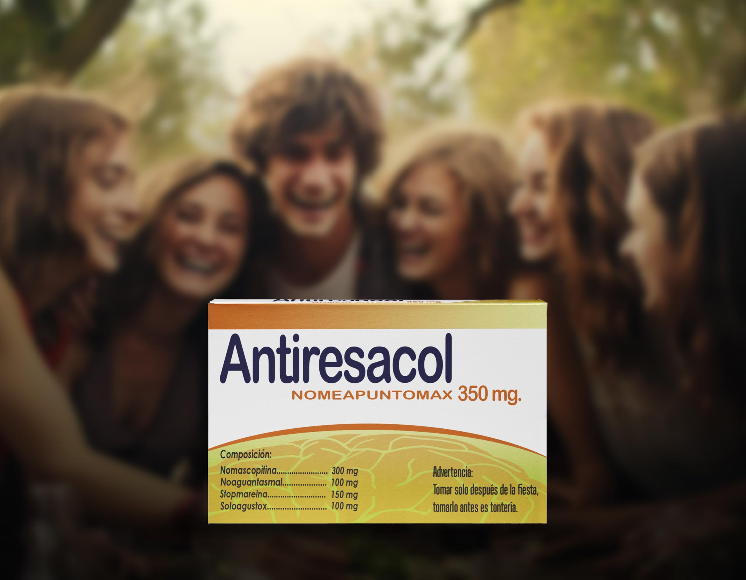 LINFORMAL PHARMACOÑA antiresacol Caja Broma Caramelos Amigo Invisible 34 g