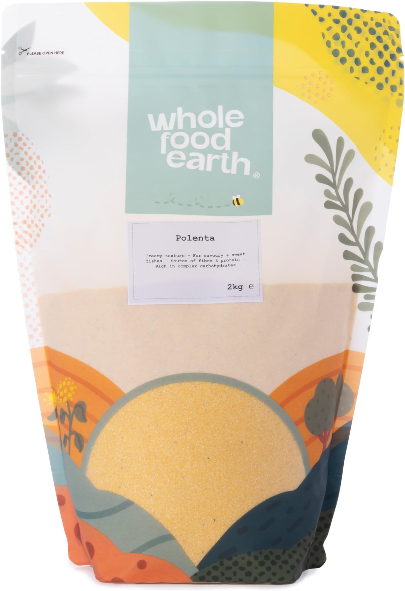 Wholefood Earth Polenta 2 kg | GMO Free