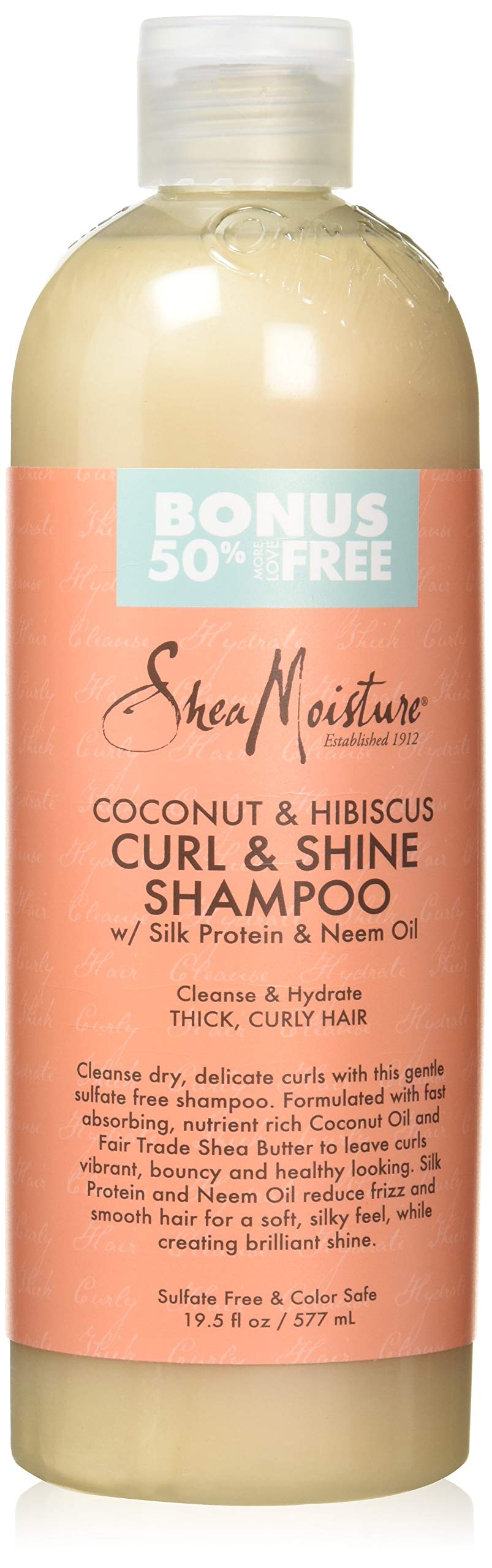 Shea Moisture CHAMPÚ de coco