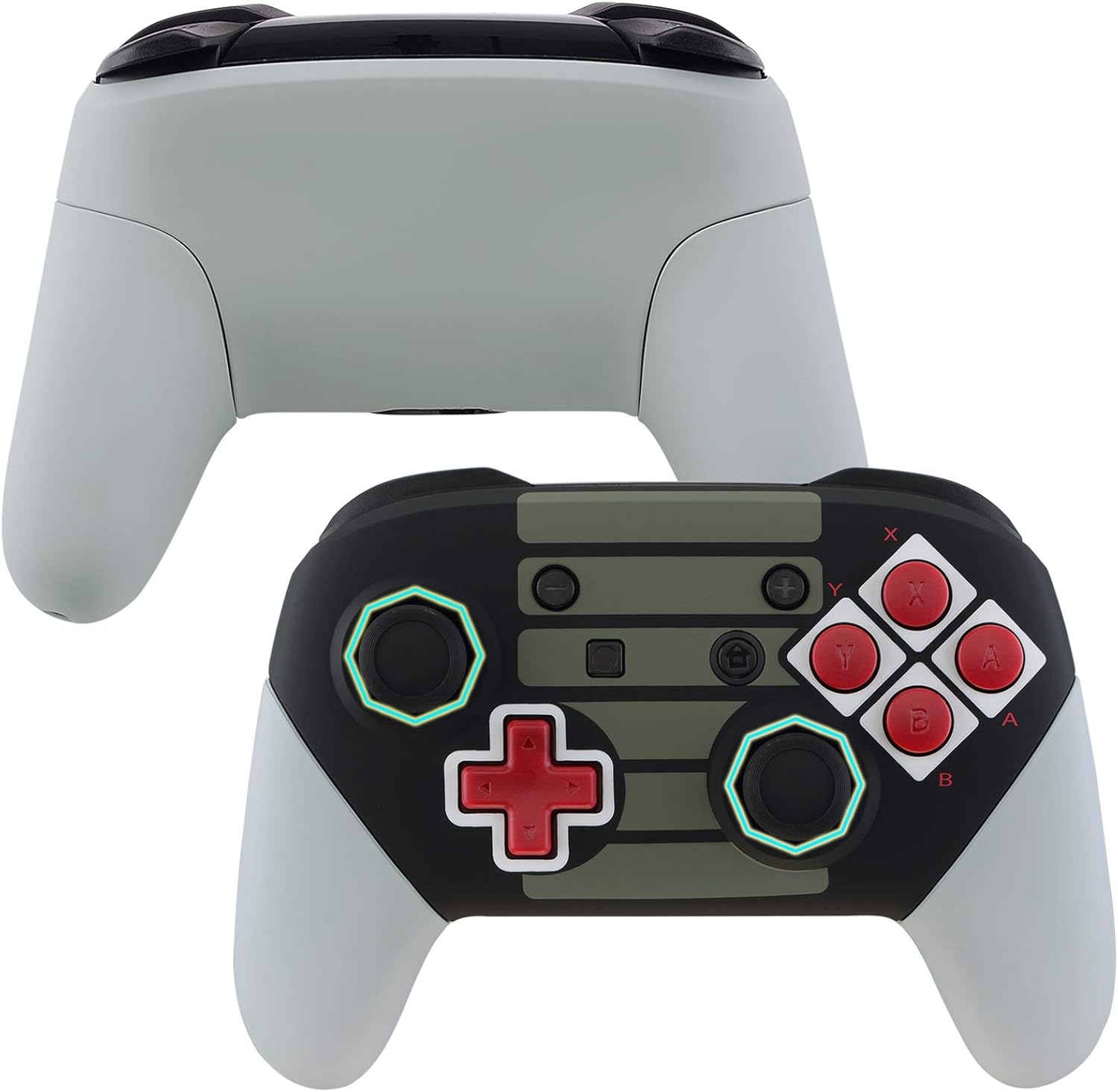 eXtremeRate Carcasa Agarre para Nintendo Switch Pro Joysticks Diseño
