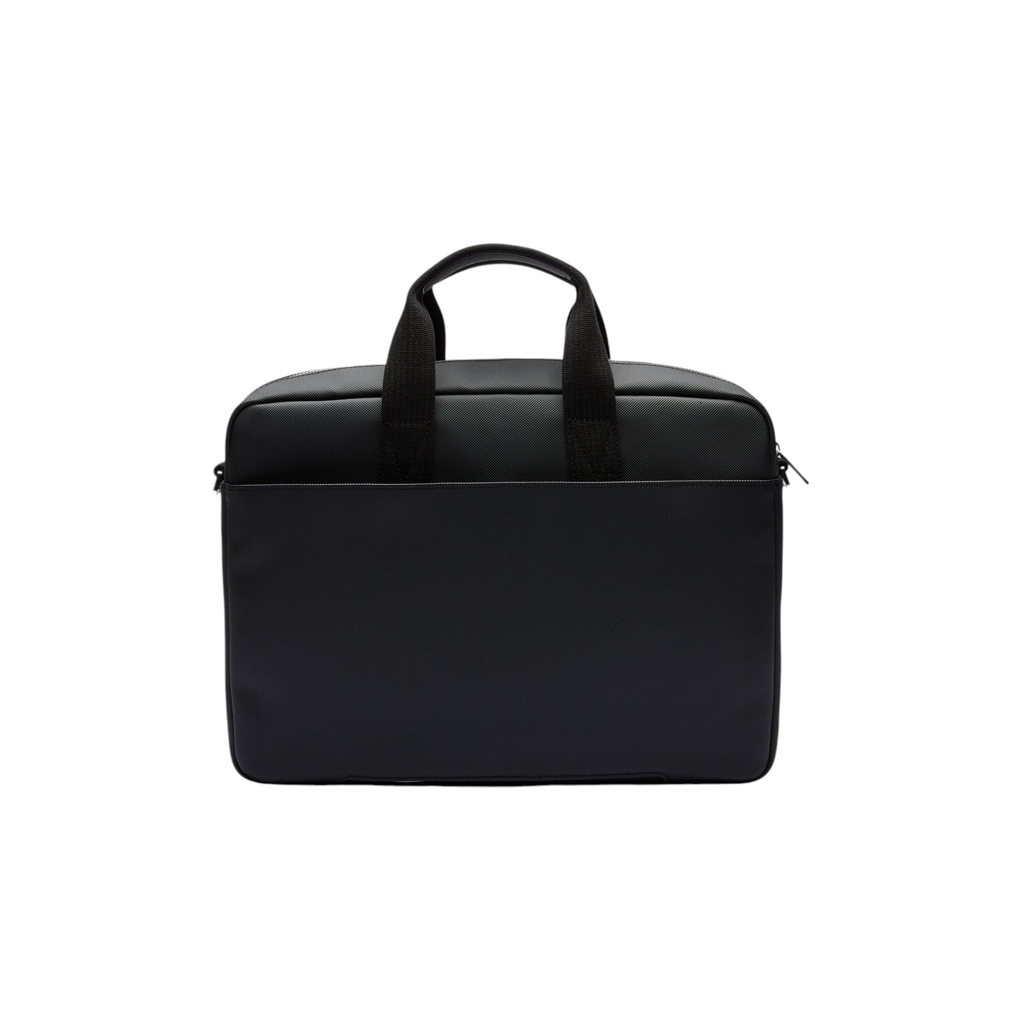 Lacoste Men's Classic Computer Bag, Black, One Size