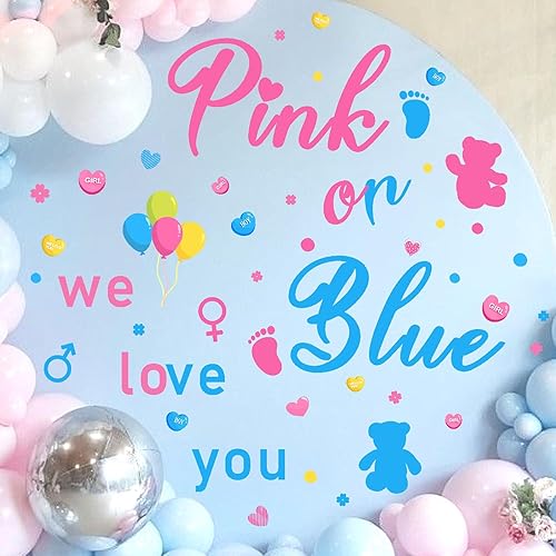 Vista 48 de Barri Design Suministros para fiesta de feliz cumpleaños, decoraciones de primer cumpleaños para niños, telón de fondo de fiesta de caramelo