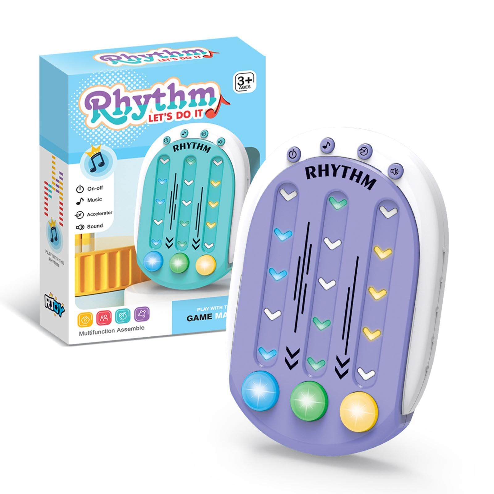 Amazon.com: Rhythm Game Machine Rhythm Game Controller, Push 