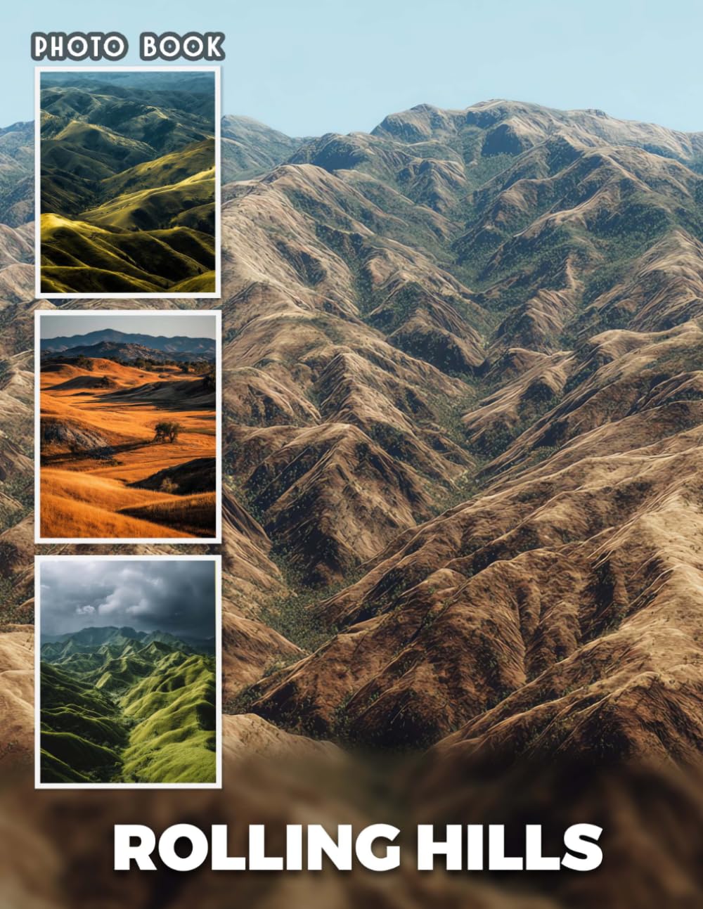 Rolling Hills Photobook: Scenic Hills Photography Showcasing Rolling Landscapes And Serene Countryside Beauty