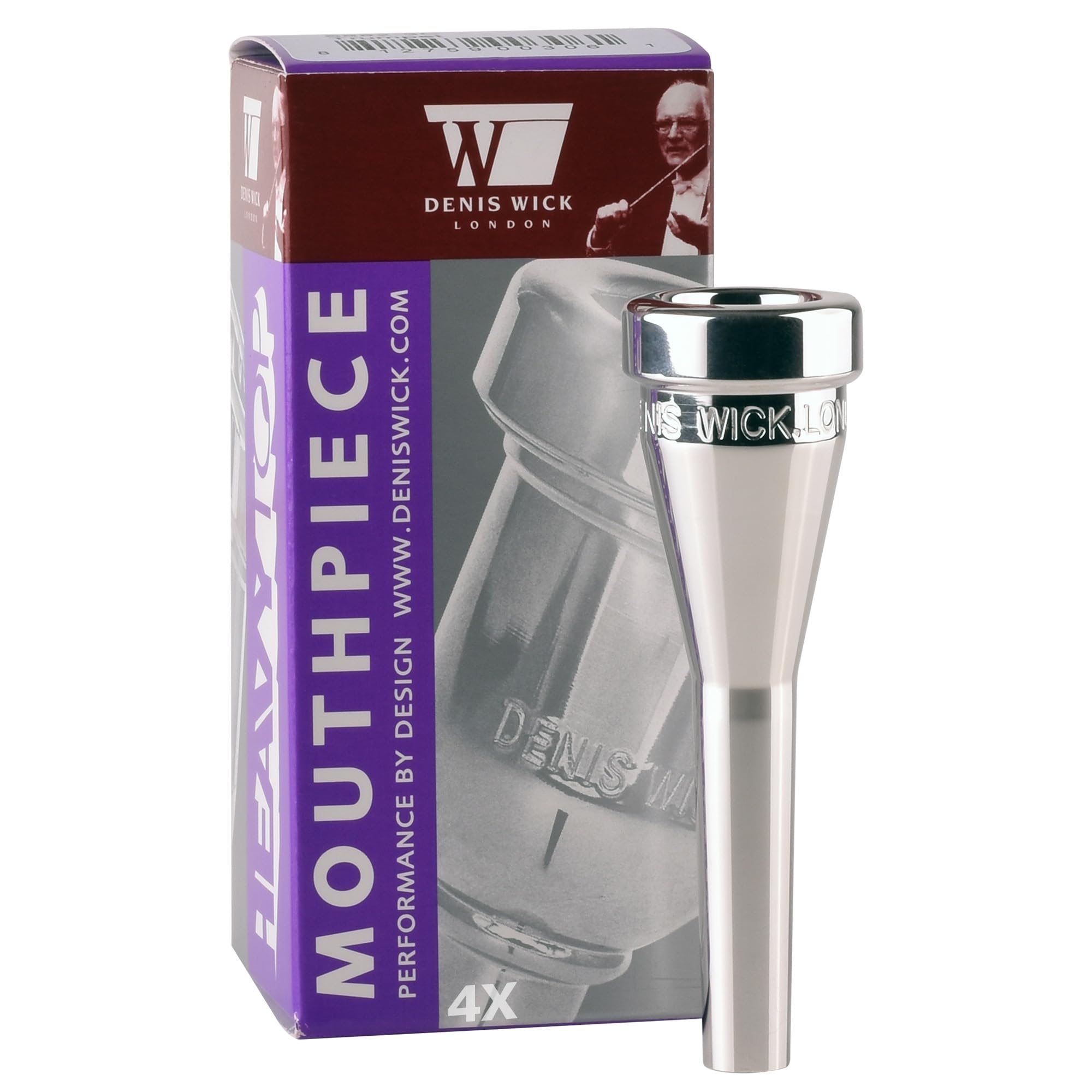 Amazon.com: Denis Wick HeavyTop Trumpet Mouthpiece Silver Plated