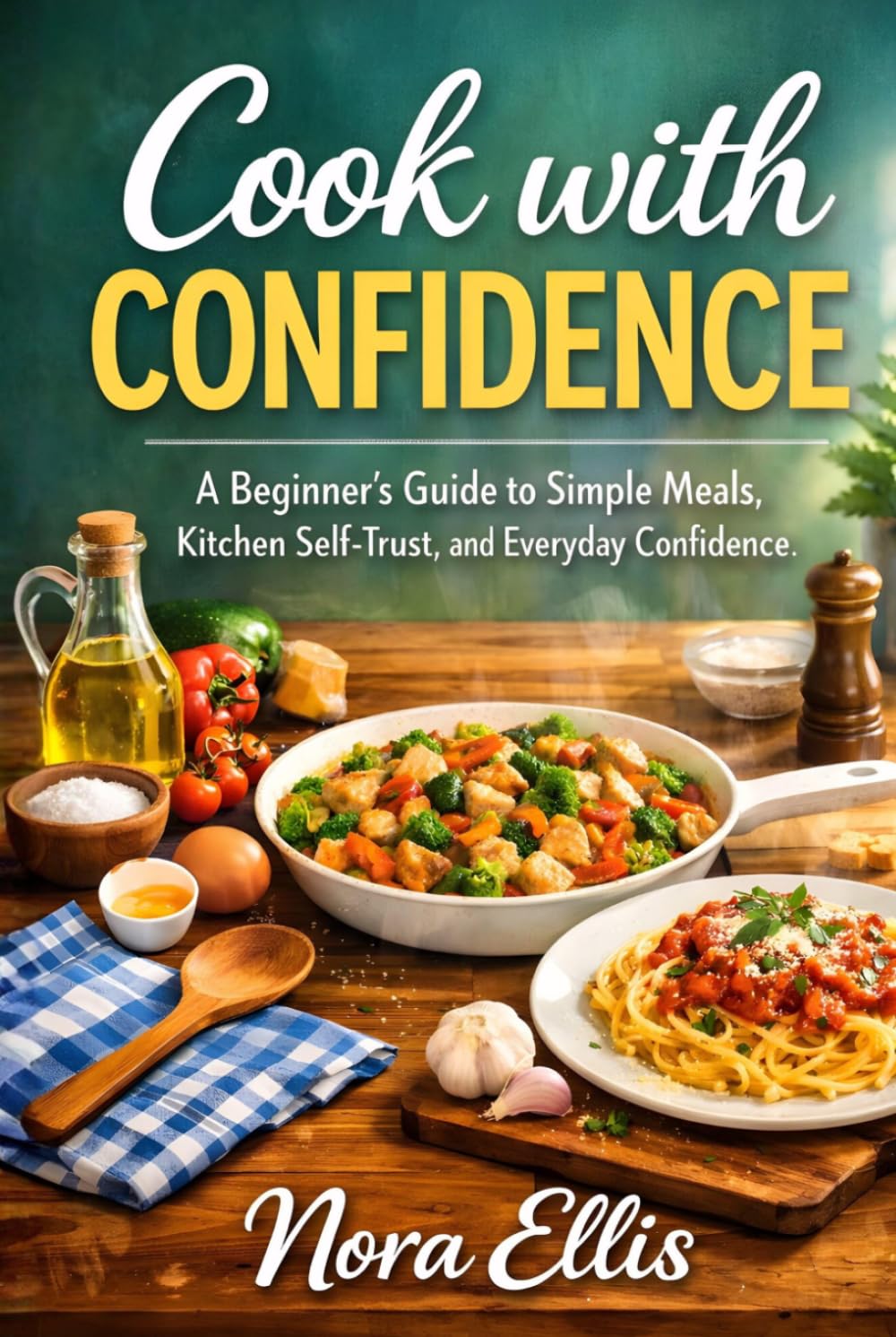 Cook with Confidence: A Beginner's Guide to Simple Meals, Kitchen Self-Trust, and Everyday Confidence