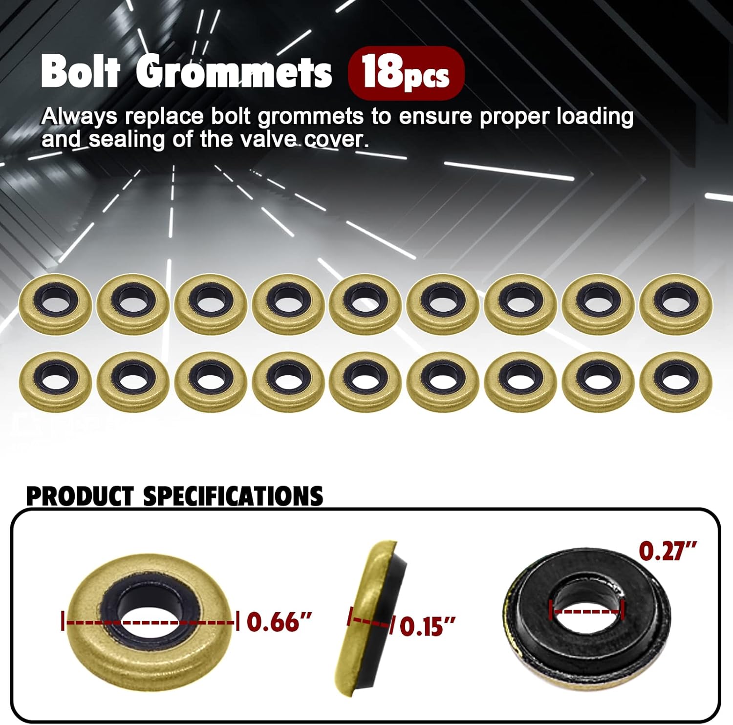 Engine Valve Cover Gasket Set VS50592R 1UZ-FE 2UZ-FE 3UZ-FE Compatible with 1998-2009 Lexus GS400 GS430 GX470 LS400 LS430 LX470 SC400 SC430 Toyota 4Runner Land Cruiser Sequoia 4.0L 4.3L 4.7L