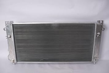 3Rows All Aluminum Radiator for 2014 2015 2016 2017 Chevrolet V6 w/Tow Silverado 1500& GMC Sierra 1500 4.3L V6 DPI :13397