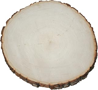 Wilson Wood Decor 40004 Basswood Thick Round, 12" to 14"