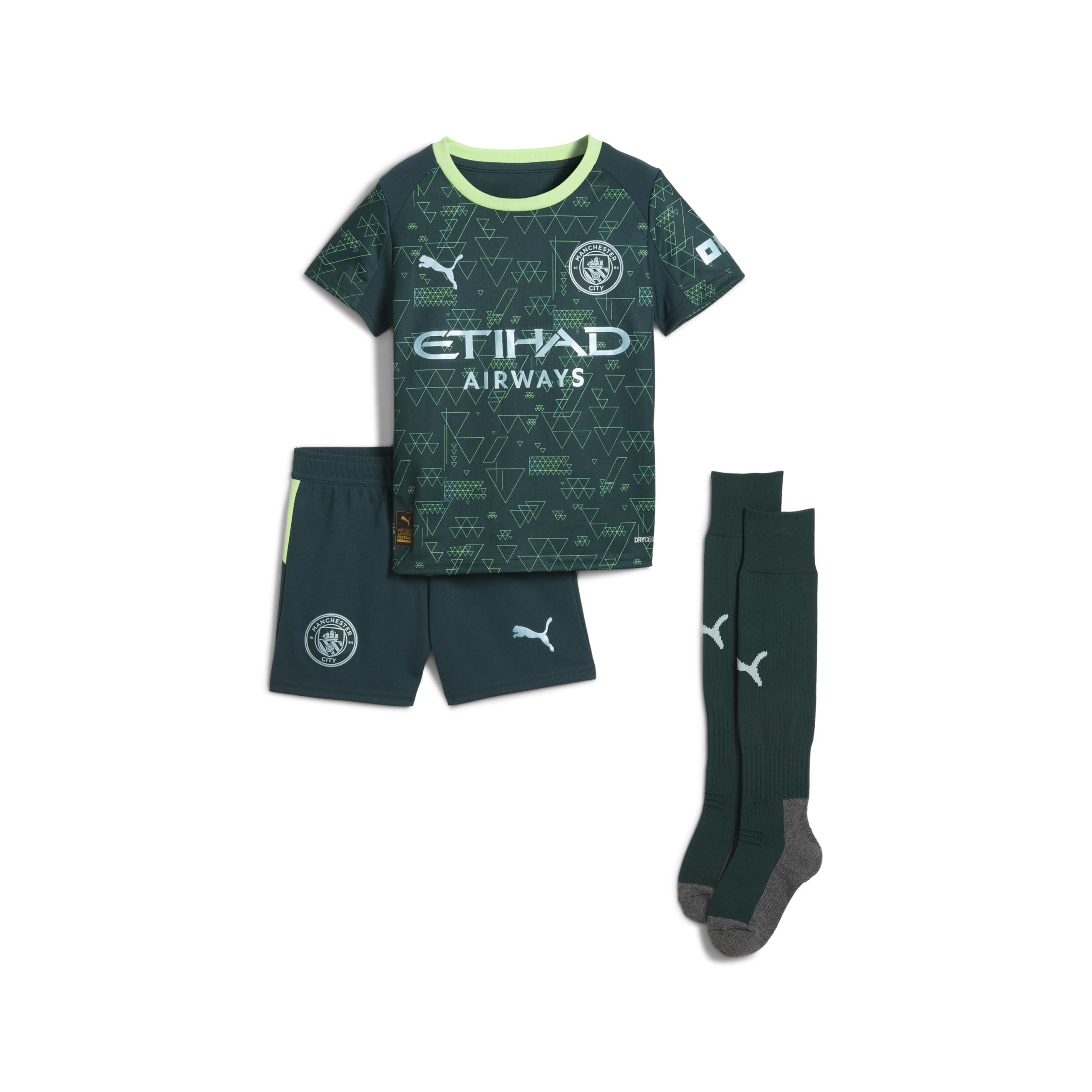 Puma Manchester City 25/26 4Th Minikit - Green