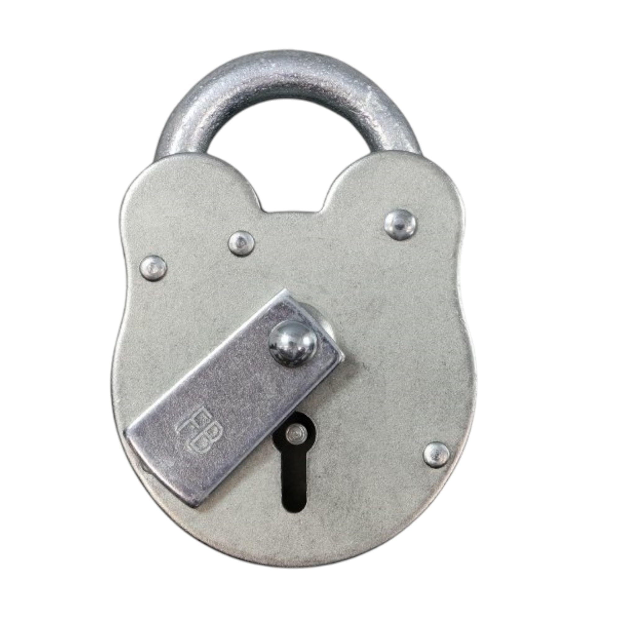 FB1 Fire Brigade Padlock, Galvanised, No Keys