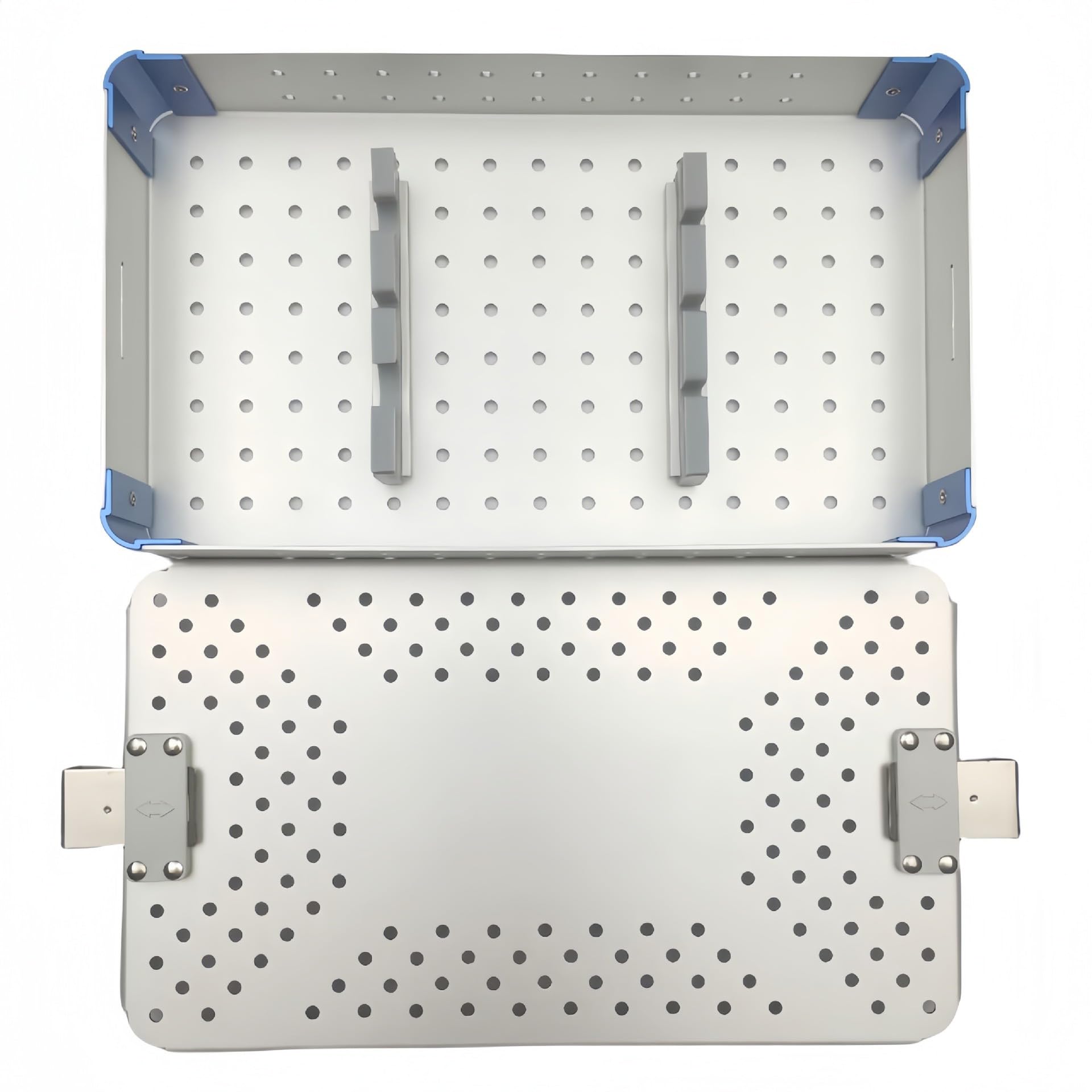 Caja de bandeja de esterilización de instrumentos quirúrgicos, caja de cesta ultrasónica para esterilización y desinfección, otorrinolaringología oftálmica