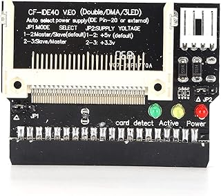 Converter Card Module, CF to IDE Adapter 40pin Female Interface Hard Disk Drive Card Reader High Performance IDE Interface Module