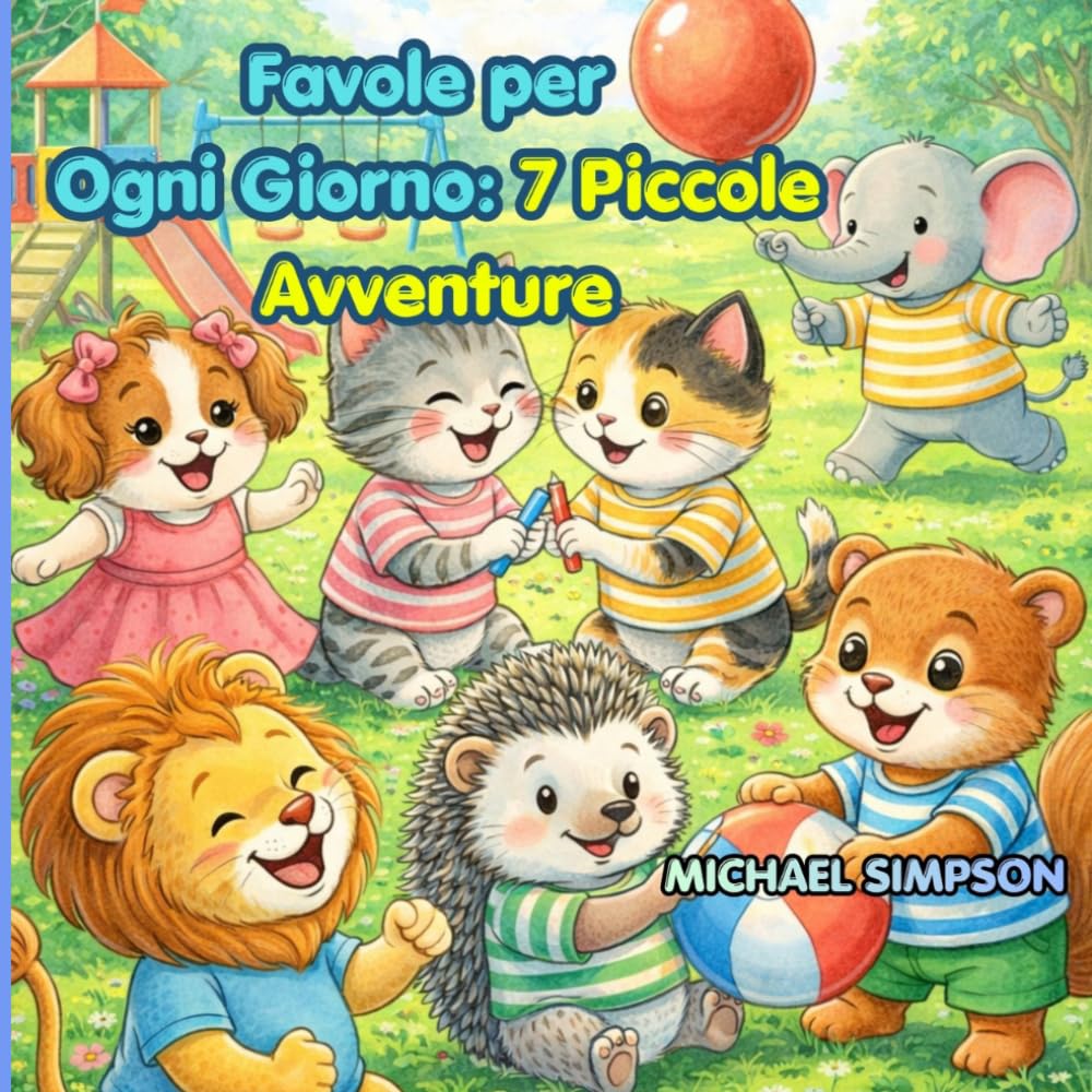 Favole per Ogni Giorno: 7 Piccole Avventure: Storie brevi per bambini sulle emozioni quotidiane, tra paura, scoperta e sicurezza
