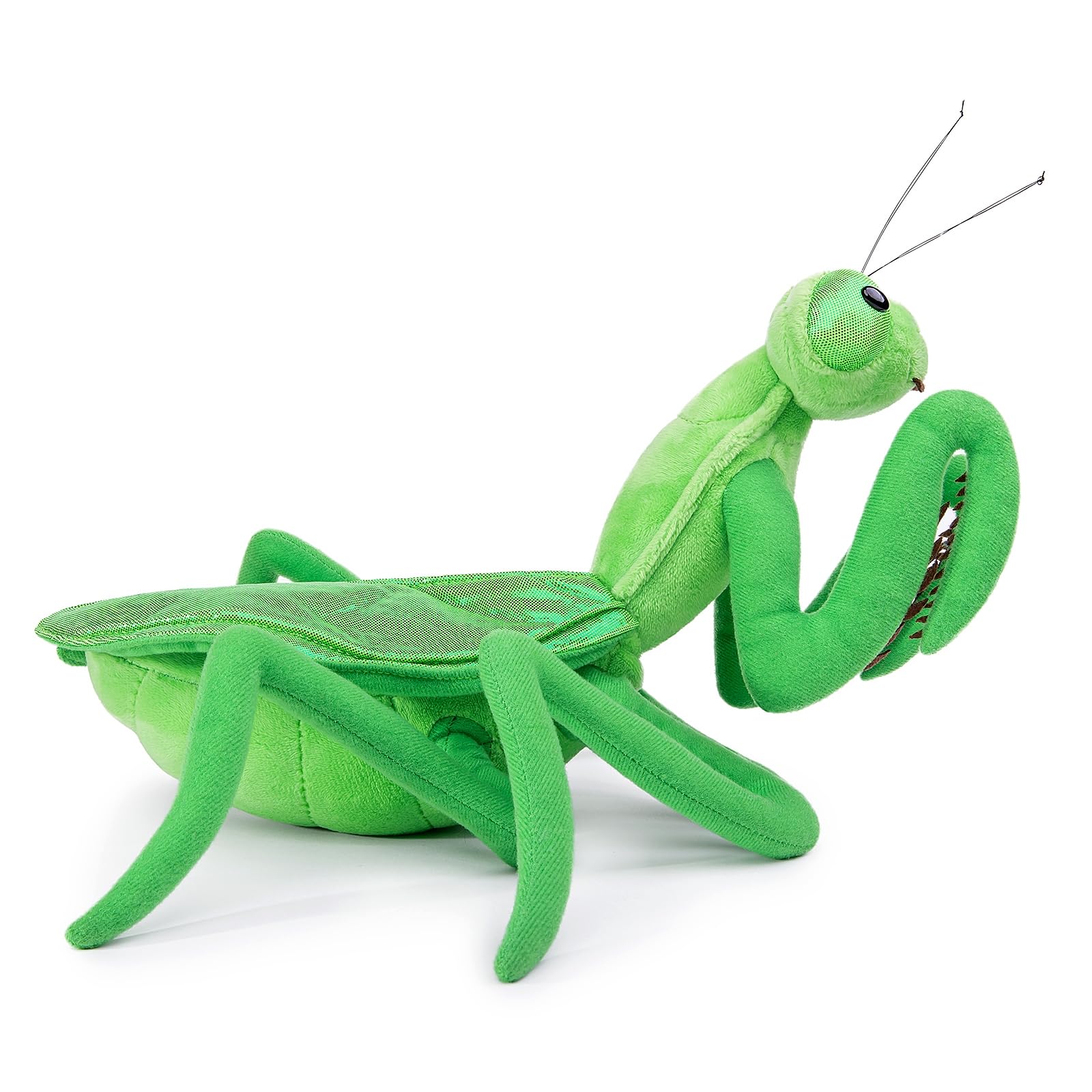 Simulation Green Chinese Mantis Plush,Mantis Stuffed Animal, Plush Toy,Soft Toy,Stuffed Toy,Cuddly Toys,Gifts for Kids,12 Inches Long