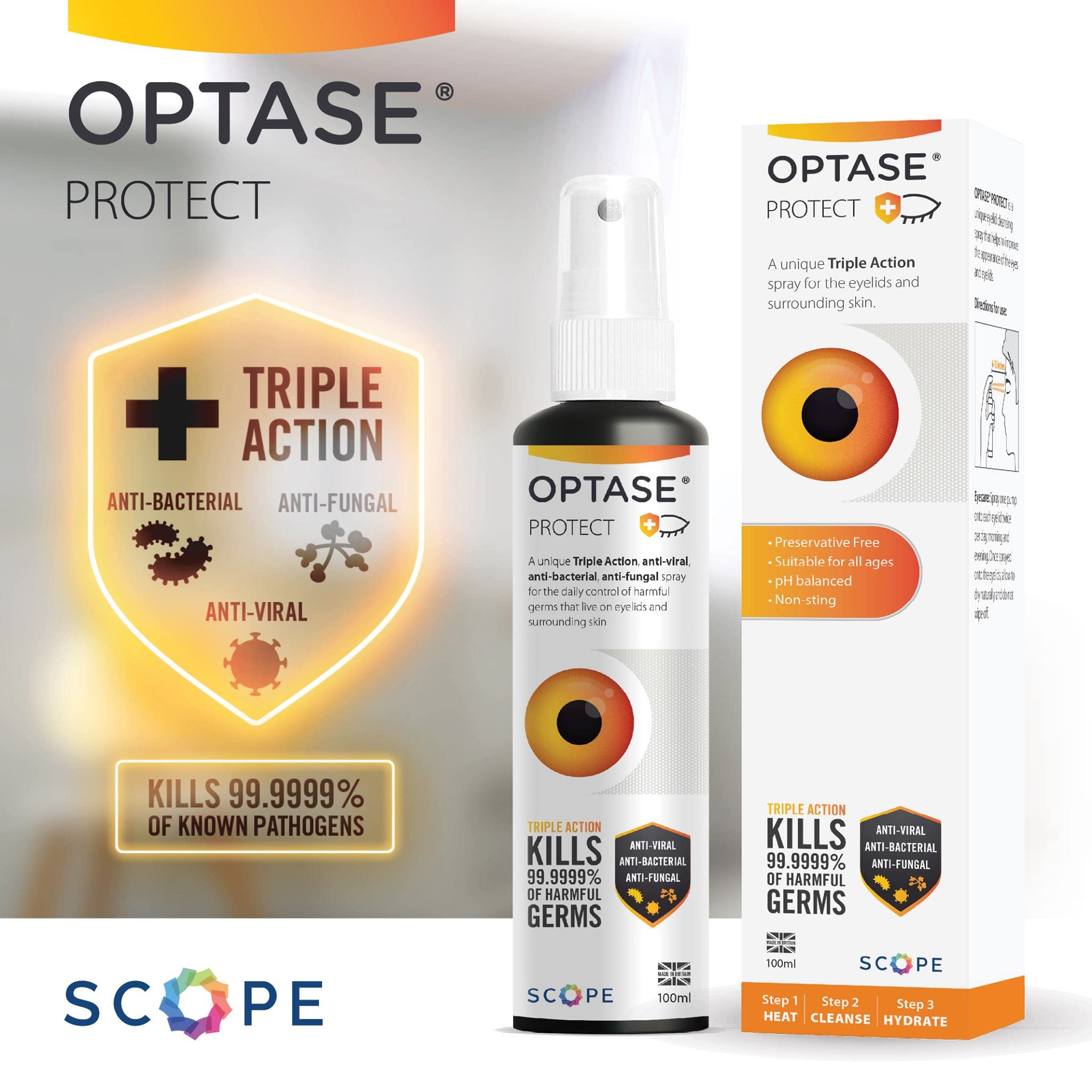 Buy Optase Protect A Unique AntiViral, AntiFungal and Anti