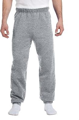 Jerzees 8 oz., 50/50 NuBlend Fleece Sweatpants (973)- OXFORD,2XL