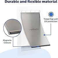 Vista 12 de Solapa de reemplazo para la puerta de mascotas, de PetSafe, XL, Marrón