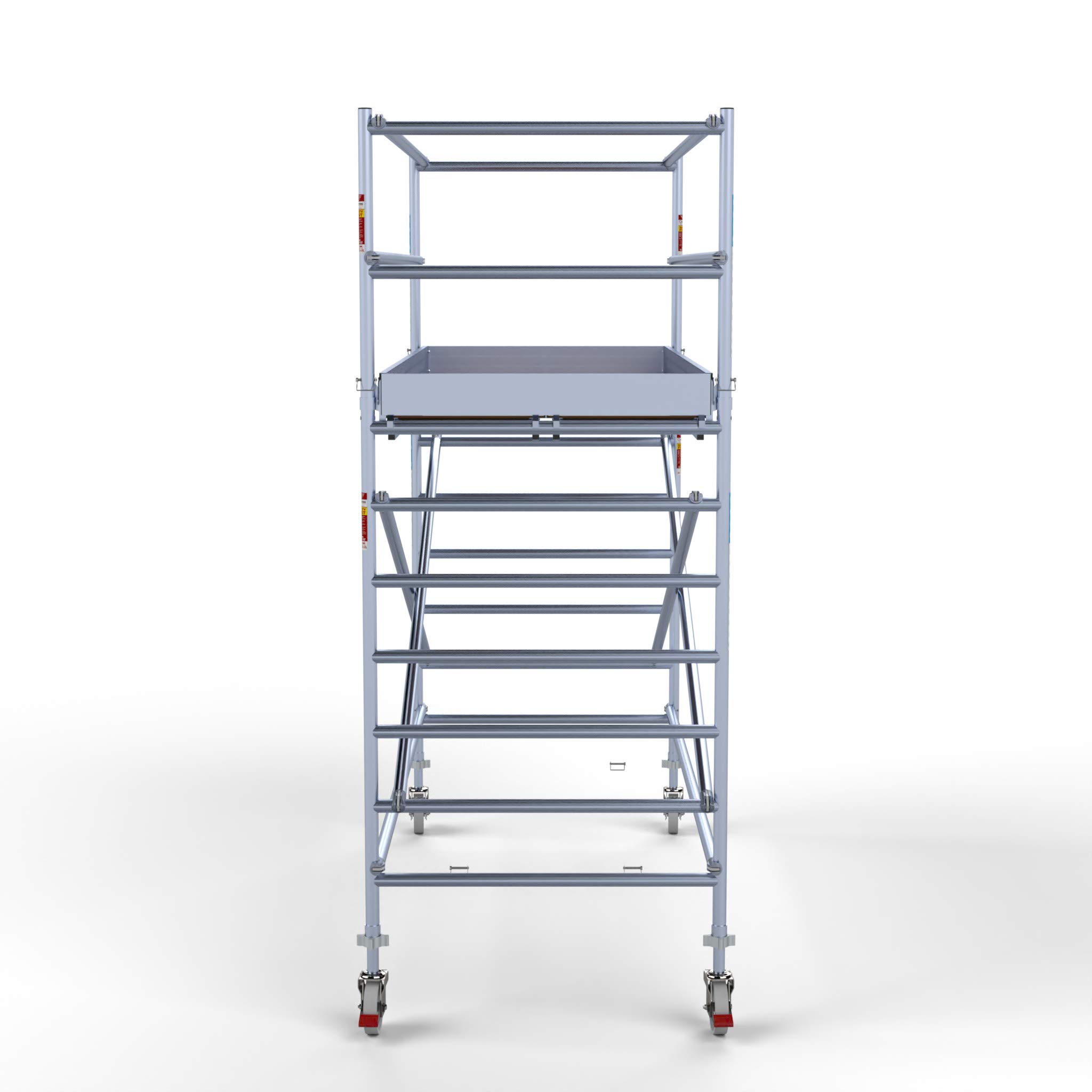 PRO-L 300 Alu-Rollgerüst 4m Arbeitshöhe für freistehenden Aufbau (4,30 m Arbeitshöhe)