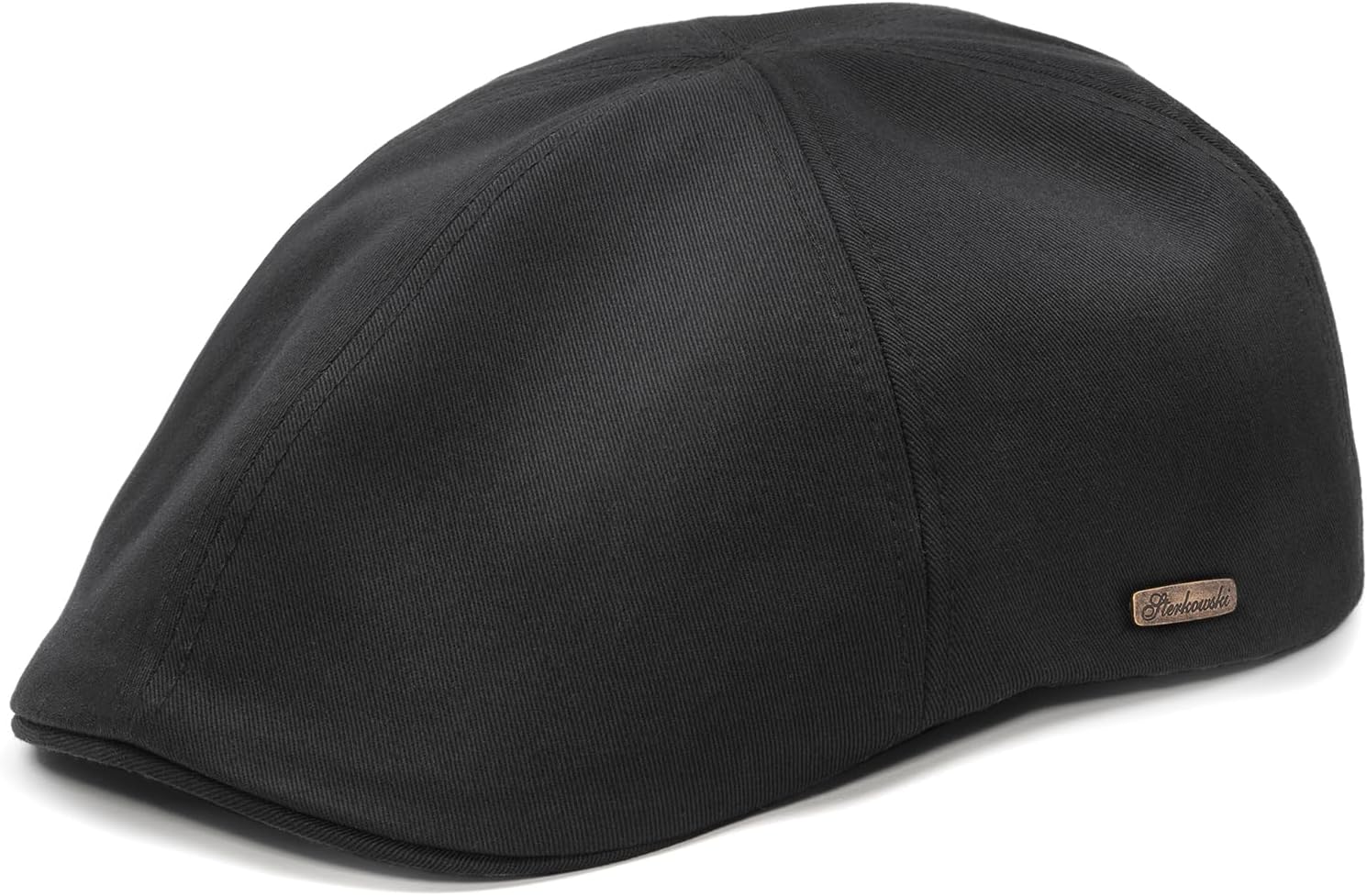 Sterkowski Rusty Flat Cap | 100% Softened Cotton Duckbill for Men and Women | Airy and Breathable Newsboy - Image 2