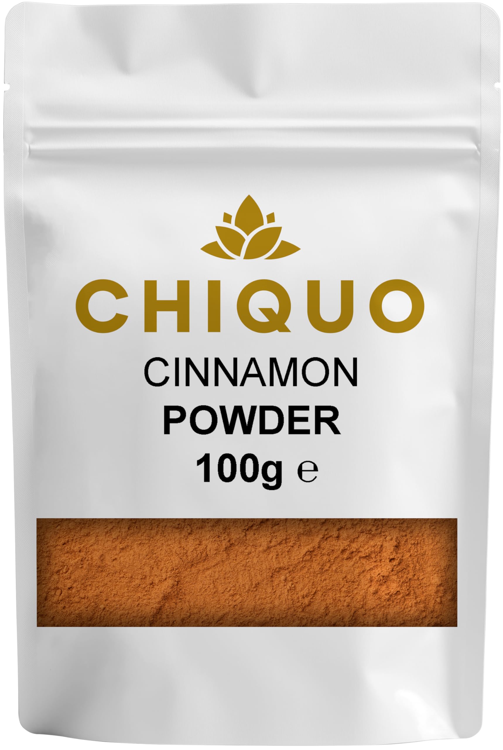 Chiquo Cinnamon Powder 100g – Premium & Aromatic Ground Cinnamon | Resealable Pack