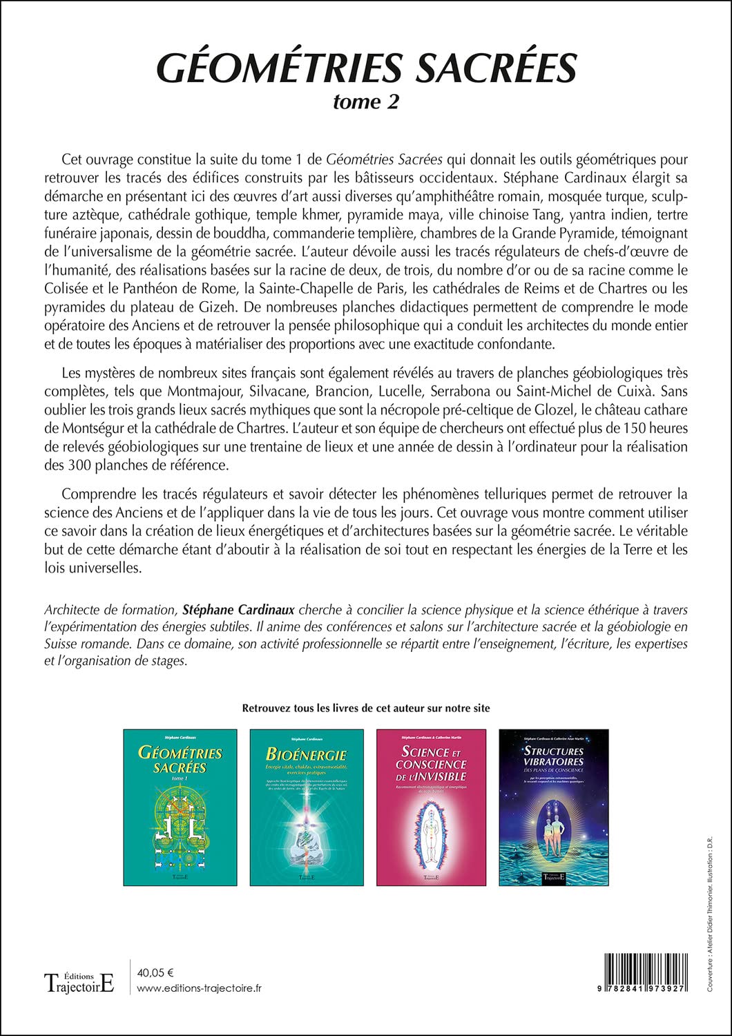 Géométries sacrées Tome 2