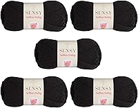 Vista 77 de Sensy Softee Hilo para Bebé, 3.5 oz, 275 yardas, Gauge 3 Light (Almendra)