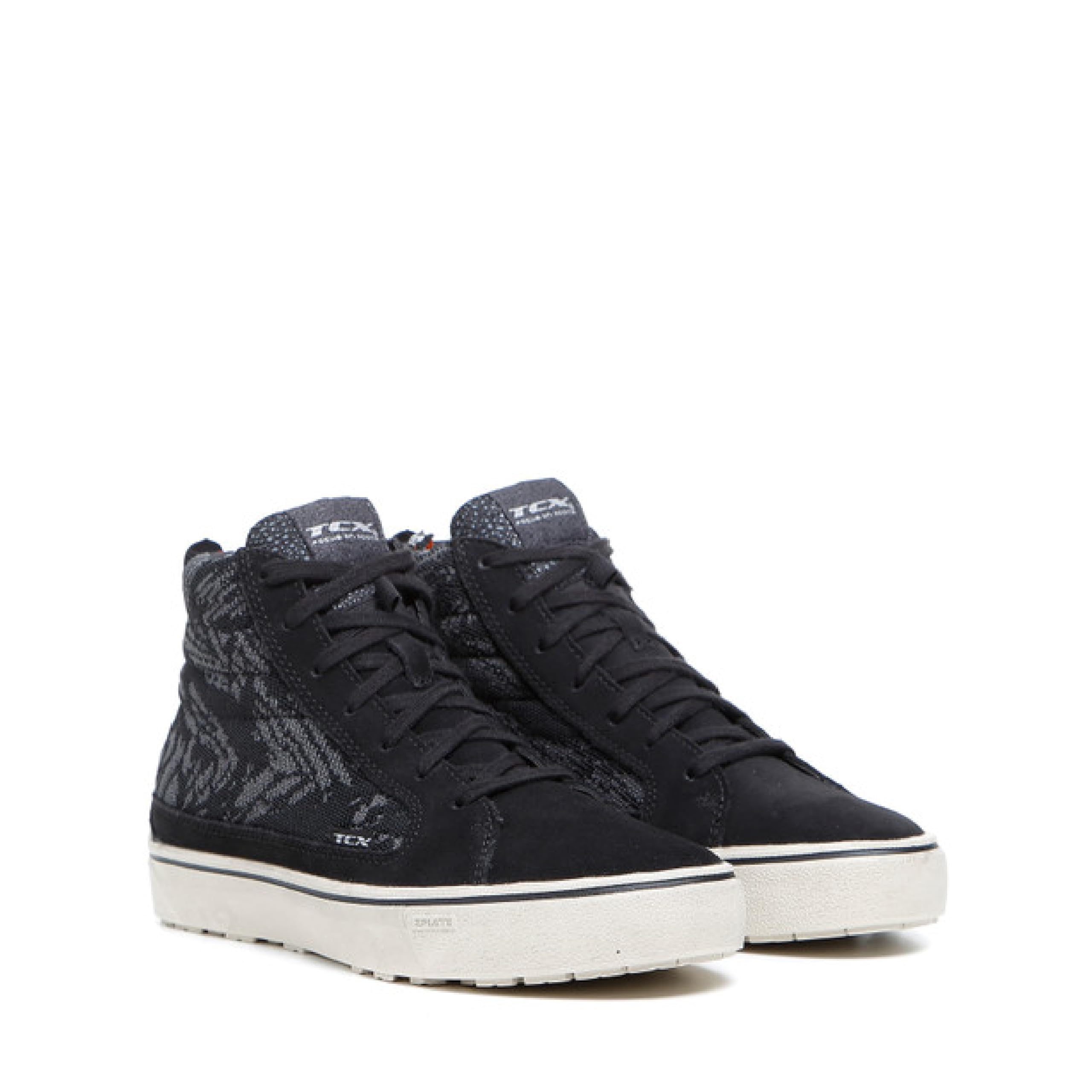 TCX Street 3 Lady Tex Waterproof zapatos de moto impermeables para mujer, zapato con membrana T-DRY, parte superior de piel de ante, cierre de cordonesMujer