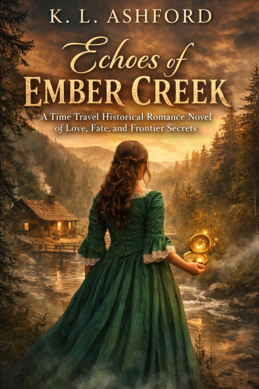 Echoes of Ember Creek: A Time Travel Historical Romance Novel of Love, Fate, and Frontier Secrets (Timeless Hearts)