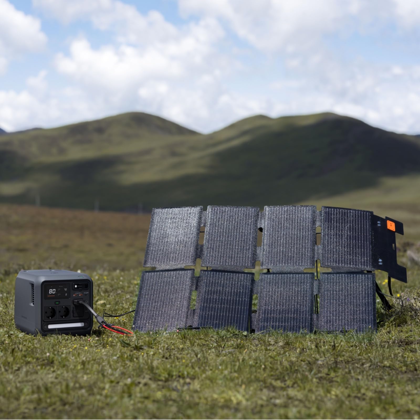 Pannello solare pieghevole IBCPOWER (100 W)