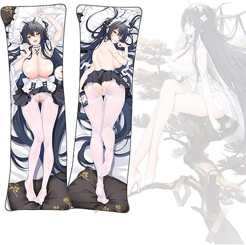Dakimakura HMS Indomitable - Funda de almohada corporal de doble cara de tamaño real de Dakimakura Azur Lane